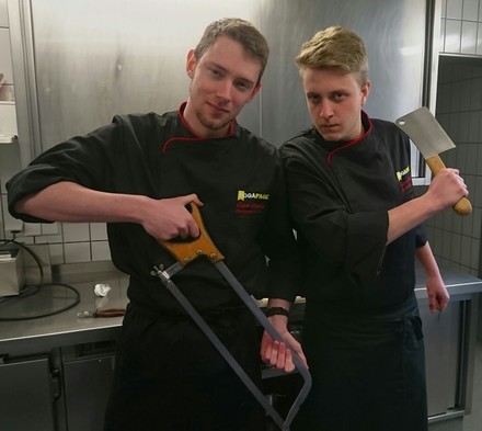 Moritz Dasecke und Julius Hierholzer