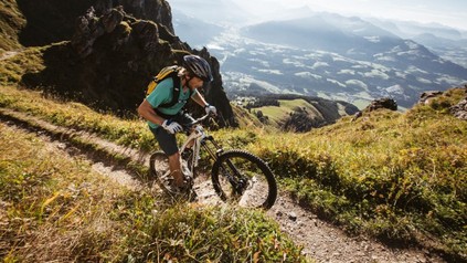 Mountain Bike Fahrer