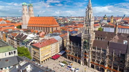 Panorama von München