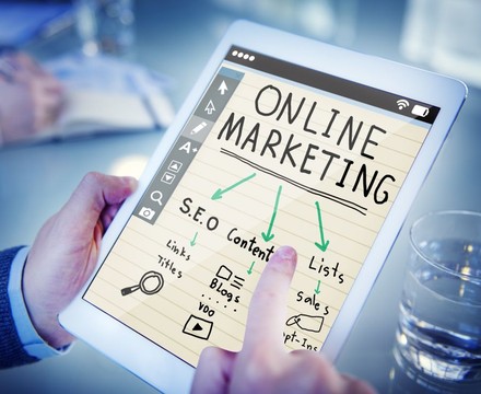 Tablet Online Marketing