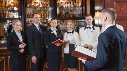 Ein Härtefallmanager in einem Hotel