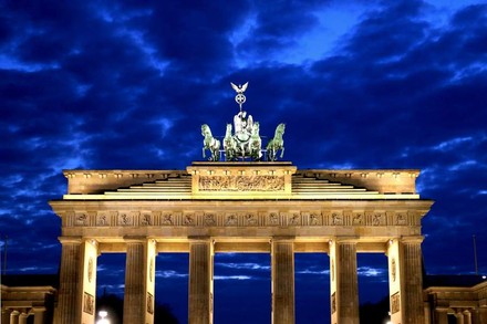 Brandenburger Tor bei Nacht