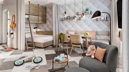 In München entstehen 32 Studios mit insgesamt 90 Betten, darunter viele Family Studios. (Foto: © SV Hotel)