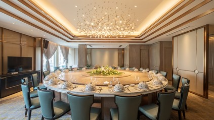 Ein Hotelrestaurant