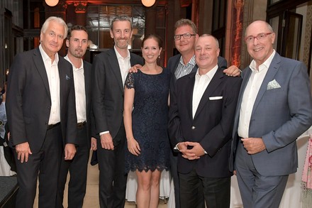 Klaus Kluth, René Schappner, Robert Shepherd, Petra Bierwirth-Schaal, Markus Lehnert und Reiner Sachau sowie Peter Bierwirth