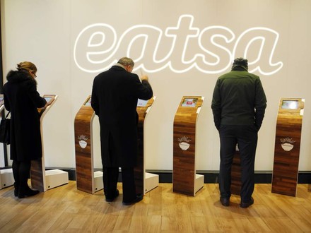 Personen an Bestell-Tablets