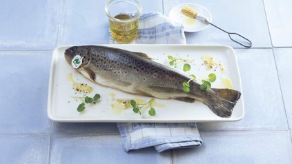Fisch auf Teller