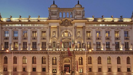 Fassade eines Luxushotels