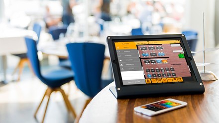 Eine Kasse mit Gastrofix-Lösung