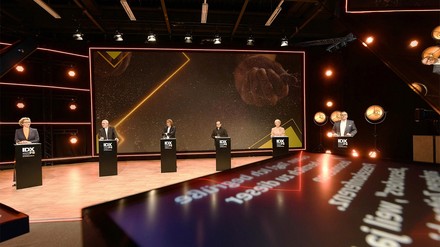 Julia Westlake (Moderatorin), Bernd Aufderheide, Gerhard Bruder, Michael Buck, Claudia Johannsen, Georg Weber