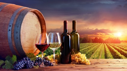 Zwei Gläser Wein
