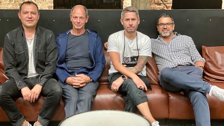 Der Vorstand der IGF: Goran Petreski, Matthias Martinsohn, James Ardinast und Madjid Djamegari