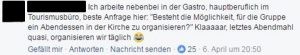 Witziger Kommentar Facebook