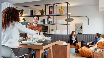 Coliving Konzept von Adagio