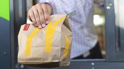 Eine Filiale von McDonlad's