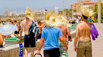 Deutsche Urlauber auf Mallorca