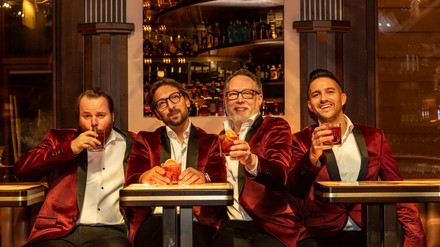 Alexander Batik, David Schober, Oliver Horvath und Philipp Scheiber