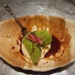 Lamm in Petersilienkruste an Selleriepüree