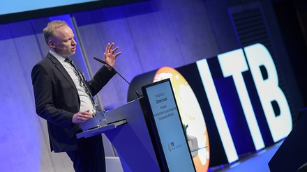 Prof. Dr. Dr. h. c. Clemens Fuest von der Ludwig-Maximilian-Universität München auf dem ITB Kongress Berlin 2019