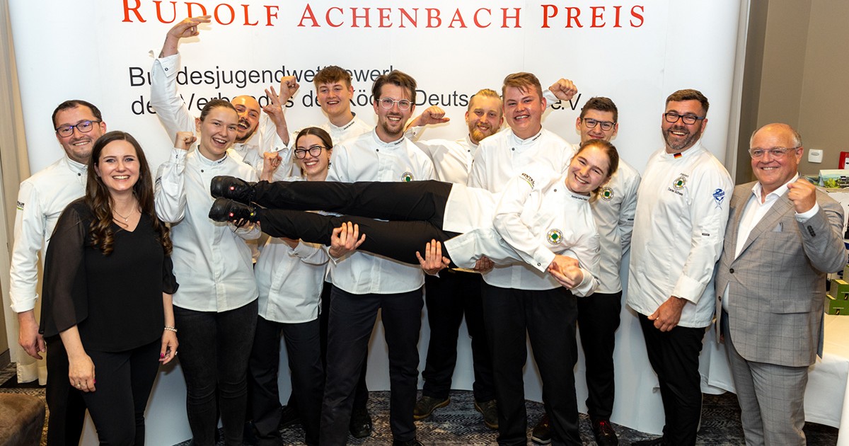 Rudolf Achenbach Preis verliehen HOGAPAGE Nachrichten