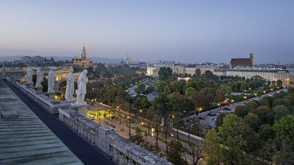 Blick über Wiens Innenstadt