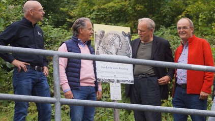 Stephan Fendel, Dr. Andreas Nikolay, Ulrich Tukur, Gerd Ripp (v. l. n. r.)