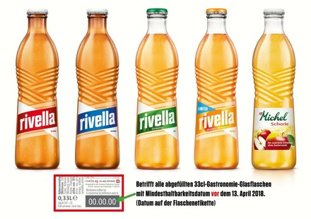 Rivella Glasflaschen