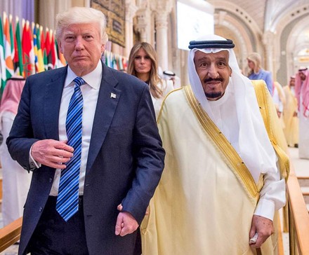 Donald Trump und König Salman Bin Abdelaziz Al Saud