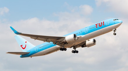Flugzeug von Tui