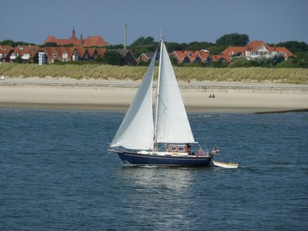 Segelboot auf dem Meer