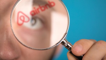 Das Logo von Airbnb