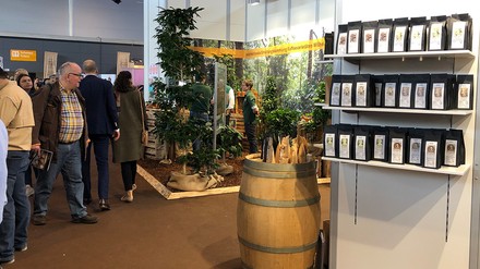 Ausstellungsbereich Kaffe auf der Intergastra 2020