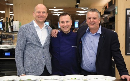 Arno Wohlfahrter, Tim Raue und Walter Hörndler