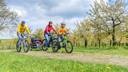Familie Fahrradtour