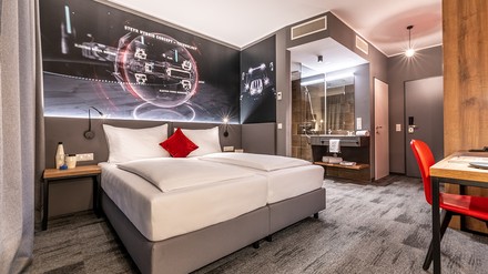 Zimmer im zukünftigen Aiden by Best Western @ Stadtgut Hotel Steyr