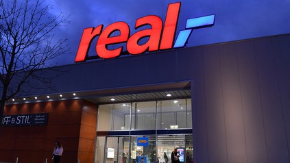 Ein Supermarkt von Real