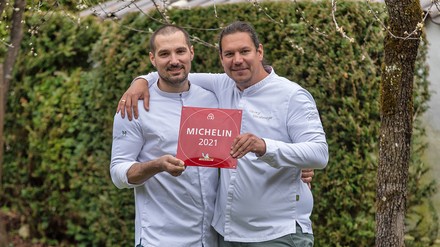 Sous Chef Jürgen Bayer und Küchenchef Georg Strohmeyer