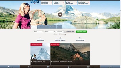 Zermatt.ch Landingpage