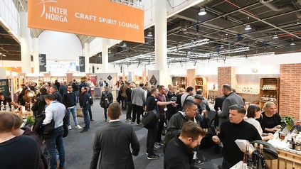 Messegeschehen auf der INTERNORGA im Bereich der Craft Spirit Lounge