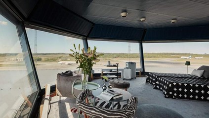 Flughafen Hotelzimmer