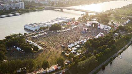 Donauinselfest Vogelperspektive