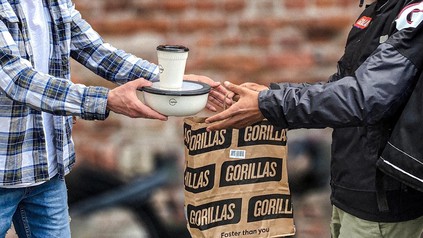 Rückgabe von Vytals über Gorillas-Rider