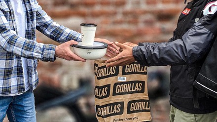 Rückgabe von Vytals über Gorillas-Rider