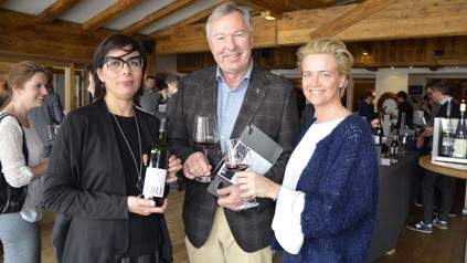 Stefania Dri mit Walter Hopfner und Sabine Doellerer