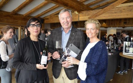 Stefania Dri mit Walter Hopfner und Sabine Doellerer