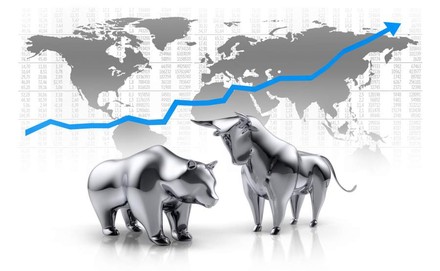 Vapiano Bulle Stier Trendkurve Börse