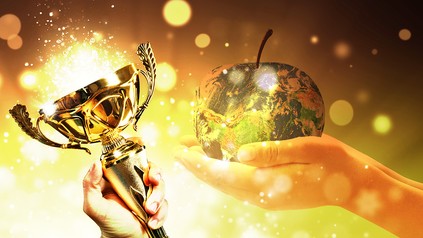 Ein Pokal