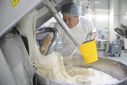 Mitarbeiter in der Vandemoortele Niederlassung in Dommitzsch