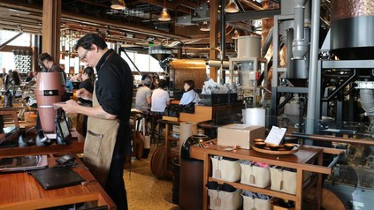 Starbucks Bedienung