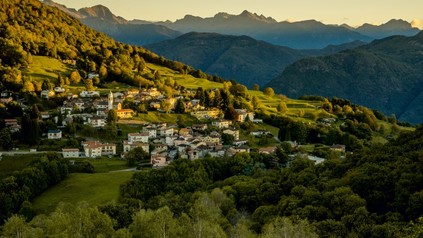 Landschaft in der Schweiz